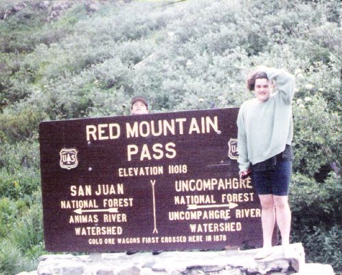 Matt & Angela at Red Mountain Pass